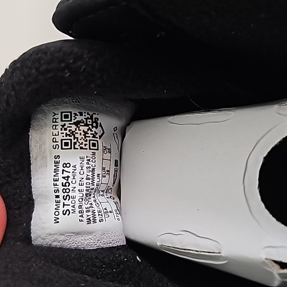 NEW Sperry Saltwater Heel Black Duck Boots Size 8M - Picture 4 of 8